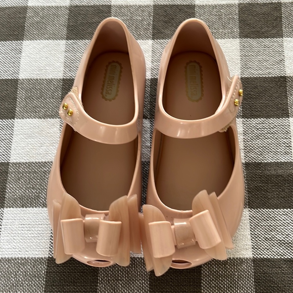 Mini Melissa Ultra Girl Sweet III Light Pink Mary Jane Girls Shoe
